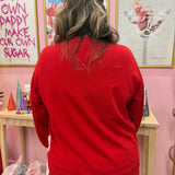 Lakelyn Merry Bow Sweatshirt - Curvy