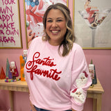 Santa's Favorite Sarah Sweatshirt - Curvy