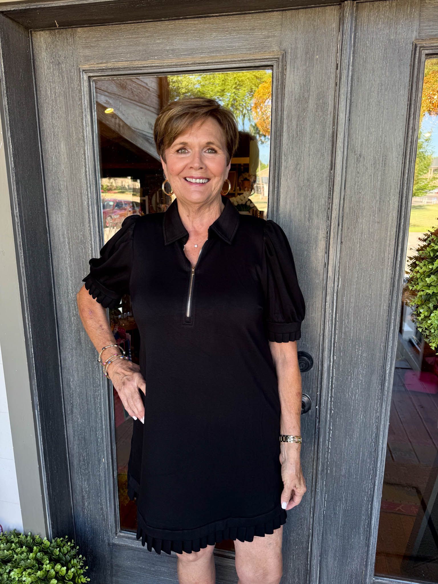 Alice Black Mini Ruffle – The Pearl at Hotel Lucy