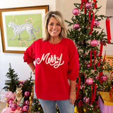 Lakelyn Merry Bow Sweatshirt