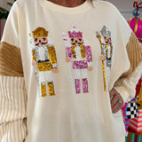 Sequin Nutcracker Sweatshirt