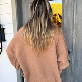 Gingerbread Man Oversized Sweater