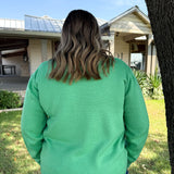 Mint Merry Sweater - CURVY