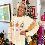 Sequin Nutcracker Sweatshirt