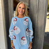Sequins Santa Sweatshirt