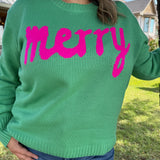Mint Merry Sweater - CURVY