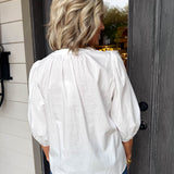 Logan Poplin Blouse