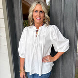 Logan Poplin Blouse