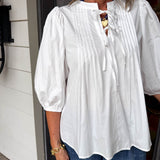 Logan Poplin Blouse