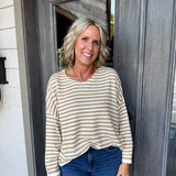 Ozzie Striped Sweater