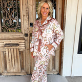 Seraphina's Shadow Pajama Set