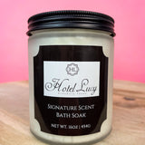Frosted White Signature Scent Bath Soak Jar