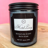 Black Signature Scent Bath Soak Jar
