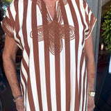 Safari Brown Kaftan