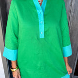 Green Carrie Dress