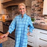 Navy Kimberly Park Dress