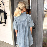 Jill Denim Mini Dress