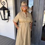 Khaki Ali Dress