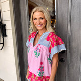 Collins Floral Top