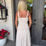 Lydia Floral Midi Dress