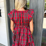 Santa's Sweetheart Mini Dress