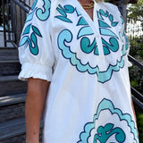 Margot Puffed Sleeve Dress