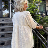 Stevie Cream Lace Mini