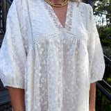Stevie Cream Lace Mini