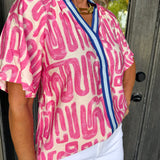 Presley Pink Top