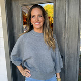 Gray Regan Sweater Top