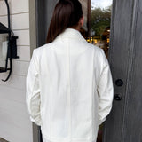 Maude Cropped Peacoat
