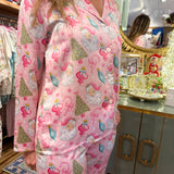 Baby It's Cold Satin Pajama Set