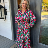 Gracelyn With A Twist Pink Dress