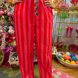 Festive Stripe Boxer Pant