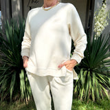 Almond DreamTech Crew Tunic Set