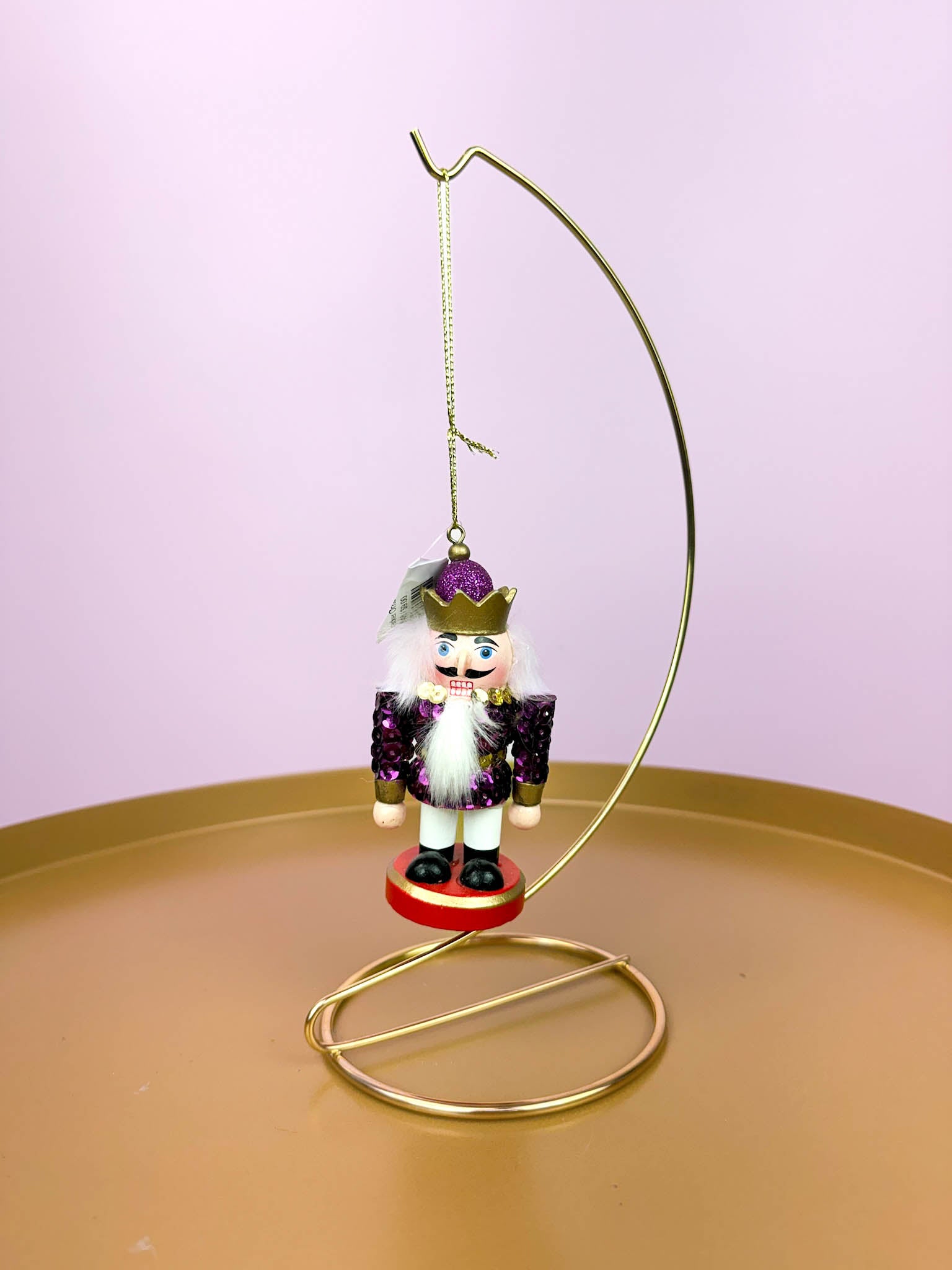 Sequin Nutcracker Ornament