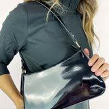 Clara Shoulder Bag in Black