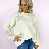 Star Sequins Sweater