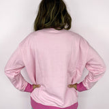 Jolly Pink Santa Sweatshirt