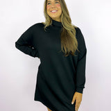 Black Turtleneck Dress