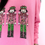 Nutcracker March Sequin Sweatshirt