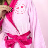 Let's Be HAPPY Cotton Robe