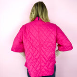 Hot Pink Penny Puffer