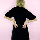 Black Corduroy Dress