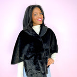 Peggy Faux Fur Topper