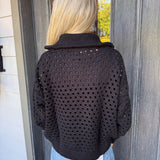 Amber 1/2 Zip Knit Sweater