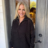Amber 1/2 Zip Knit Sweater