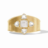 Clear Crystal Aquitaine Cuff