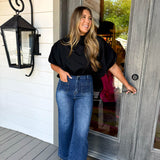 Ashley Wide Leg Jeans