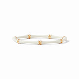 Ivory Enamel Bamboo Bangle